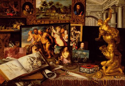 Das Kunstkabinett von Prinz Royal Vladislav Sigismund Vasa, 1626 von Flemish School